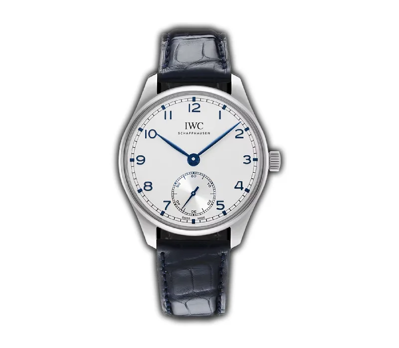 Pilot Watches for Men with Analog Display-40mm Stainless Steel Silver Dial