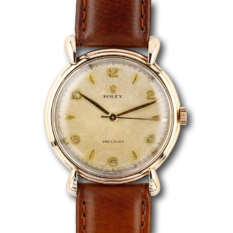 Top waterproof Rolex men's watches for diving enthusiasts -Rolex Precision 4516 9k Gold, 1955