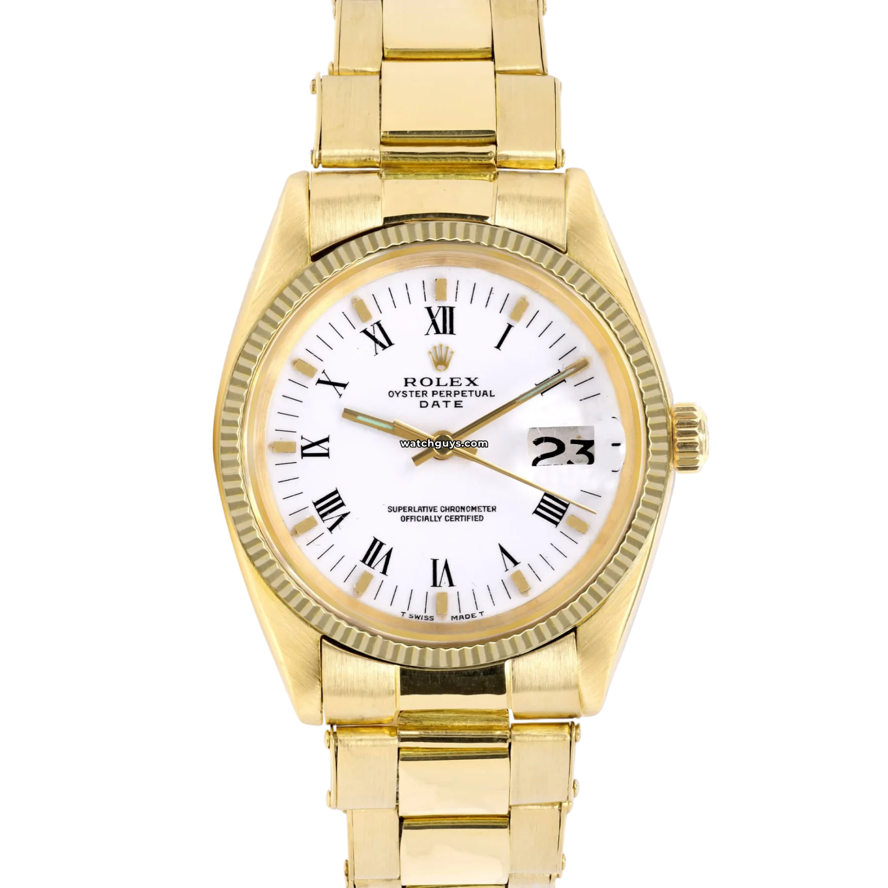 Women's Rolex Summer Watches-Rolex Date 1503 Yellow Gold