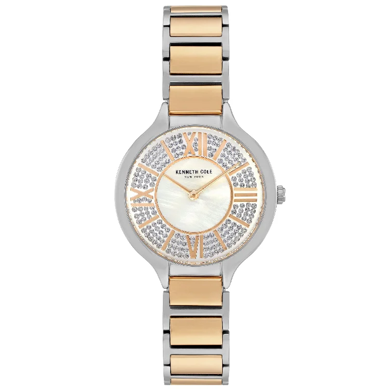 Kenneth Cole Ladies Two-Tone Watch KC51054004