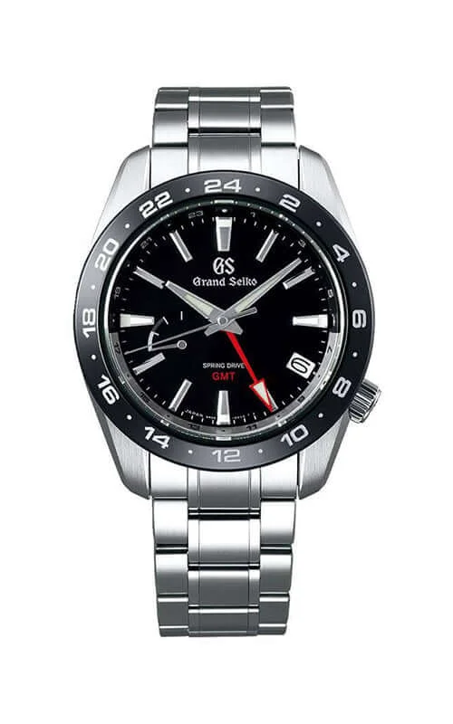 Men's Seiko Party Wear Style Watches-Grand Seiko 9R Spring Drive GMT SBGE253G