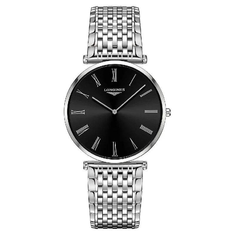 Women's Pilot Watches for Navigation Instruments-Longines La Grande Classique Black Dial Women 37mm Women's Pilot Watches for Navigation Instruments-Longines La Grande Classique Black Dial Women 37mm