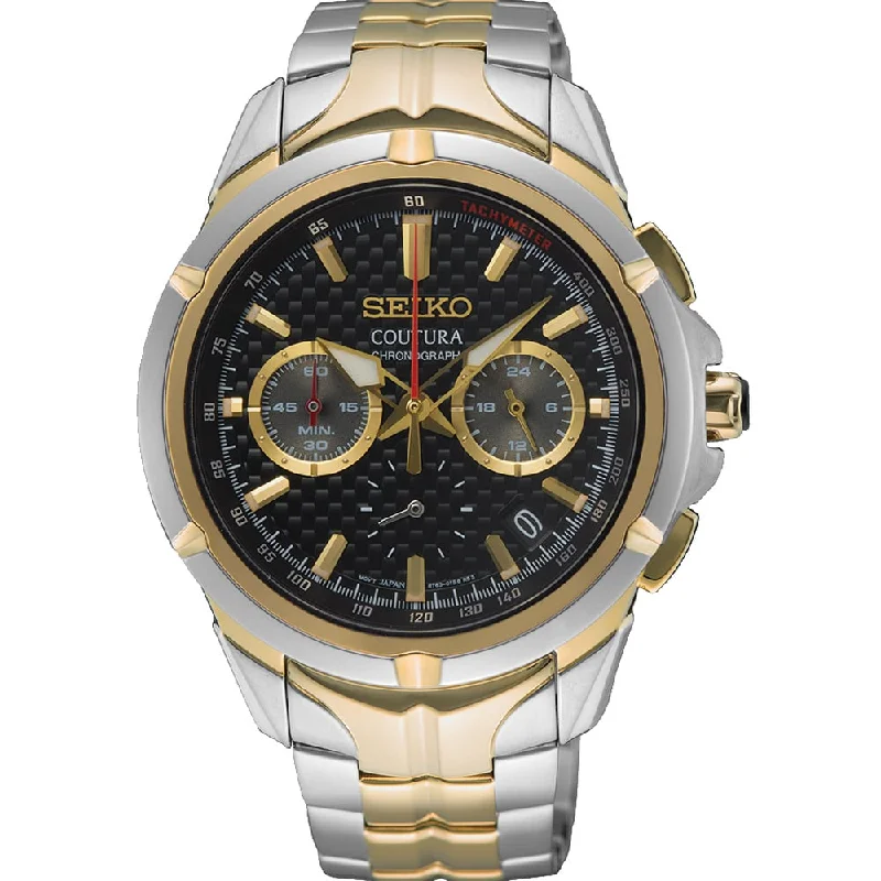 Men's Seiko Wedding Watches-Seiko Coutura SSB434P-9 Chronograph