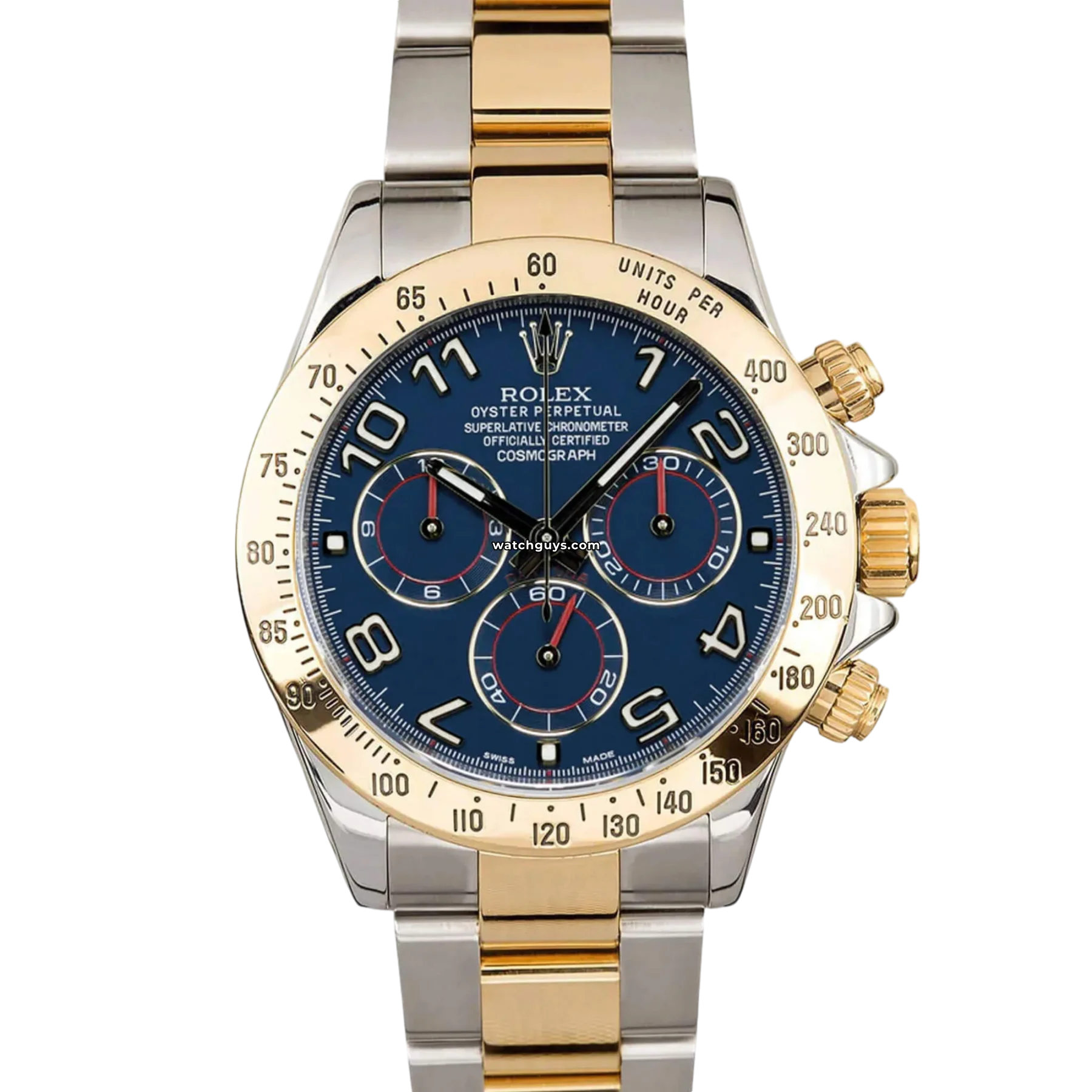 Women's Rolex Swiss Made Style Watches-Rolex Daytona 116523 Blue Arabic
