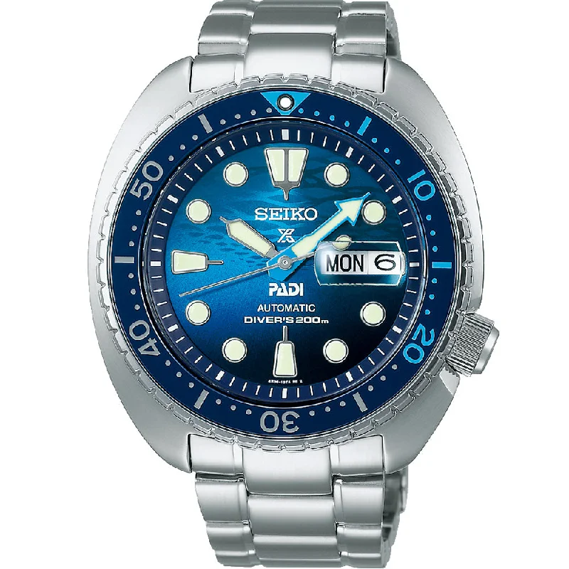 Men's Seiko Mechanical Watches-Seiko Prospex SRPK01K Special Edition 'King Turtle' Watch