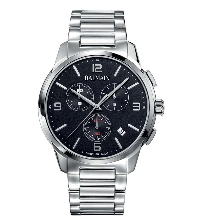 Men's Chronograph Watches with Minimalist Style-Balmain Madrigal Chrono B74813364 Watch for Men