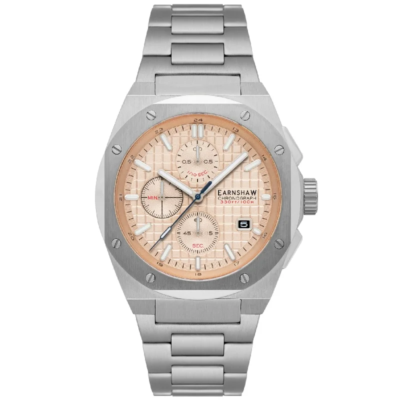 Men's Fashionable Style Men's Dress Watches-Thomas Earnshaw Bessemer Chronograph Watch ES-8254-33