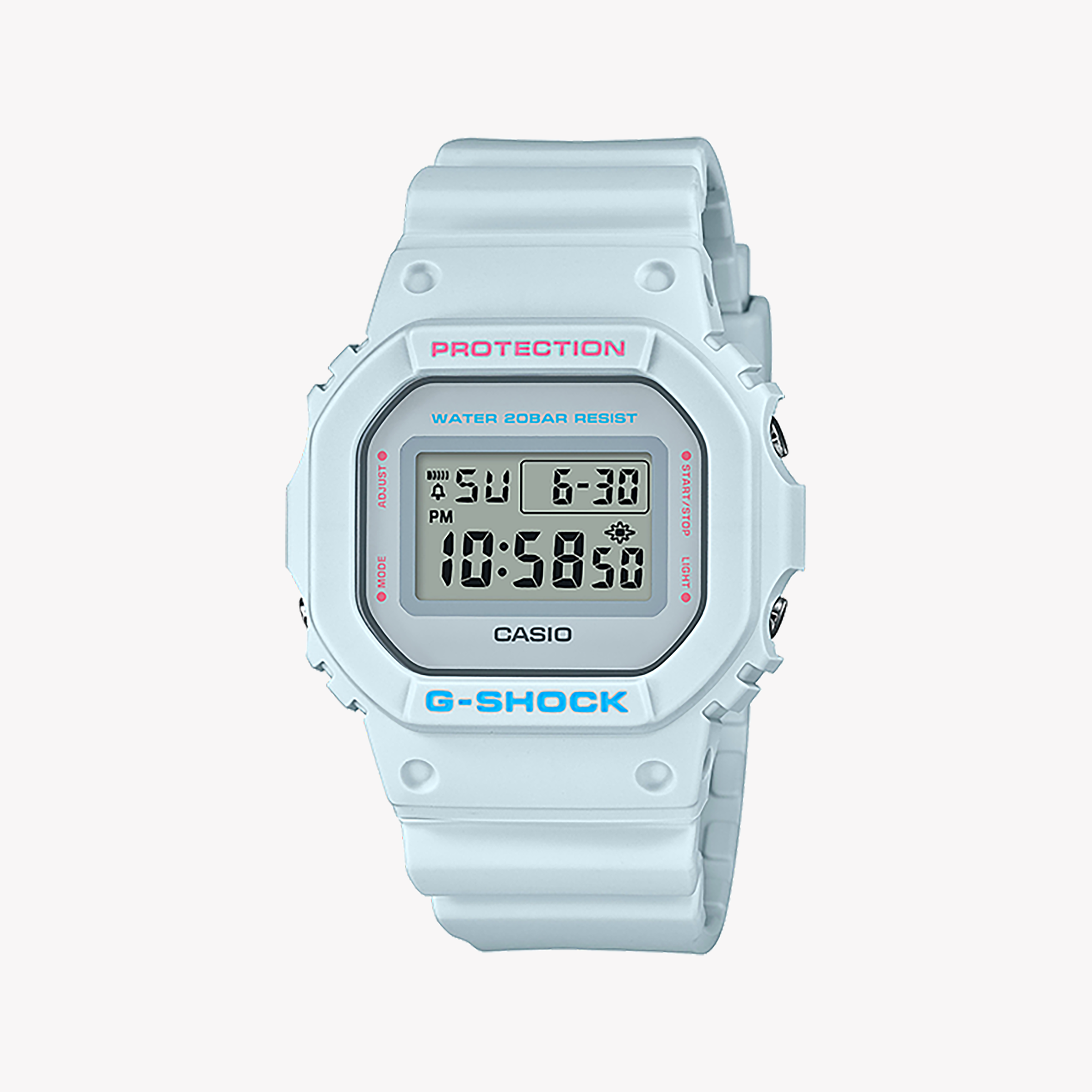 Men's Digital Watches for Technological Innovation-CASIO G-SHOCK DW-5600SC-8DR - ULTIMATE ADVENTURER'S TIMEPIECE with VIBRANT BLUE DESIGN