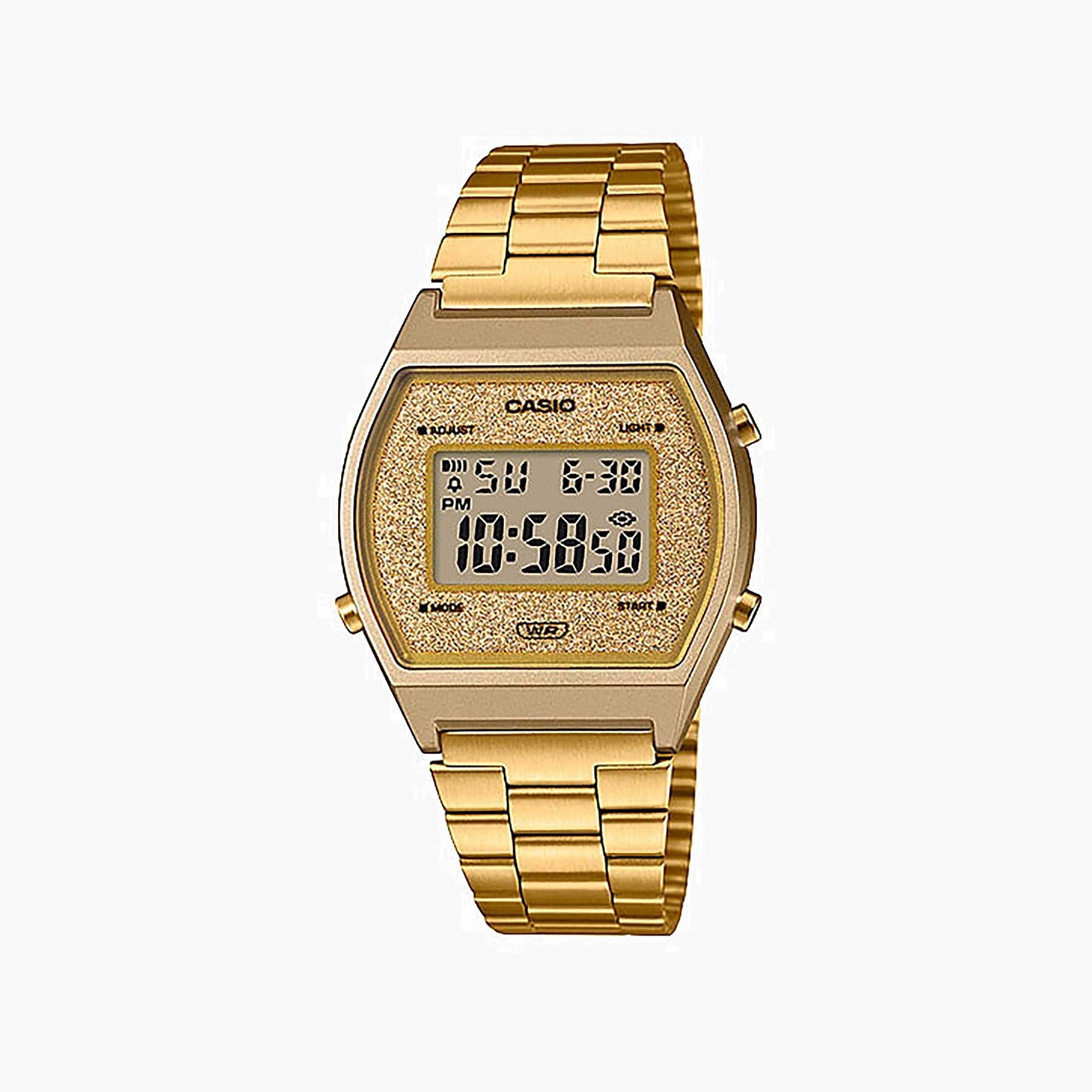 Men's Digital Watches for Fitness Tracking-Casio Men's Gold Resin Watch, Gold Stainless Steel | B640WGG-9DF