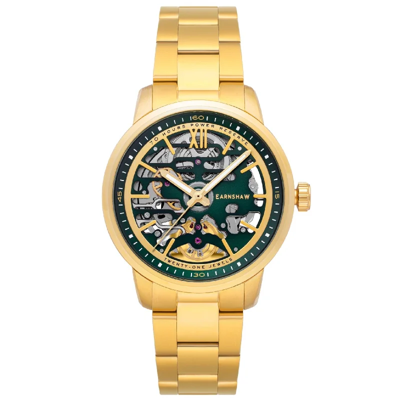 Men's Engraved Design Dress Watches for Special Occasions-Thomas Earnshaw Babbage High Beat Watch ES-8274-55