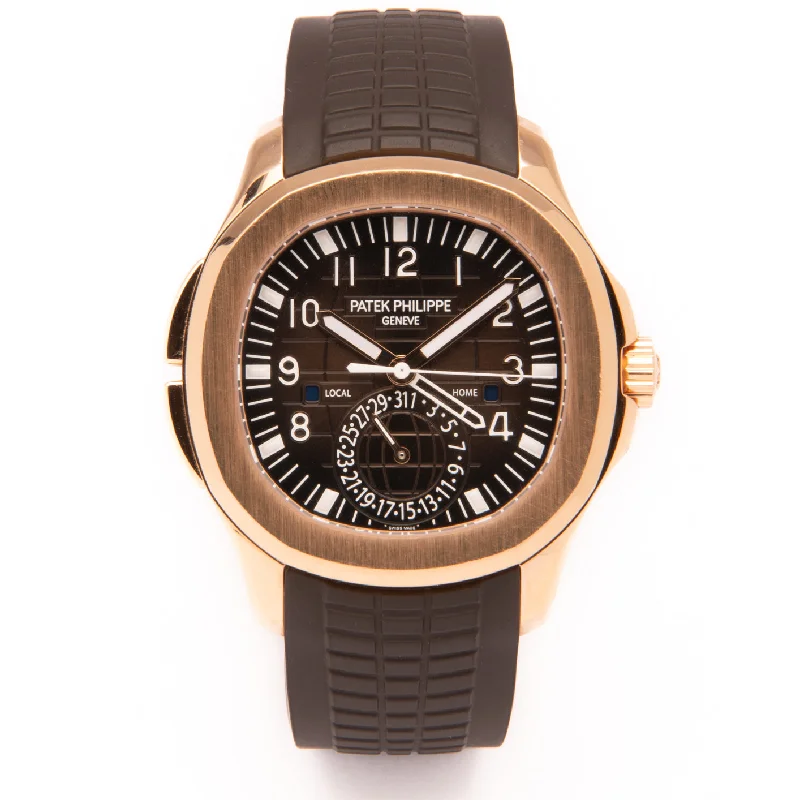 Men's Patek Philippe Watches for Weather Monitoring-Aquanaut Travel Time - 5164R-001