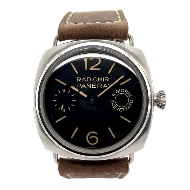Women's Military Watches with Hygrometer Feature-Panerai Radiomir 8 Days - 45mm PAM00992 - Certified Pre-Owned