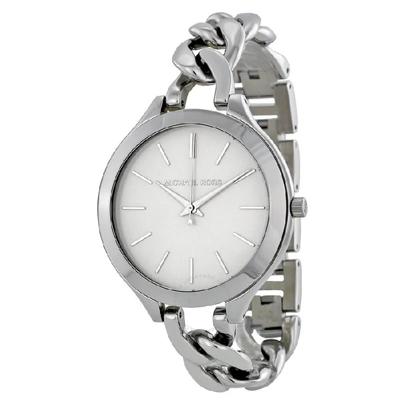 Women's Chronograph Watches with Anniversary Edition-Michael Kors Women's MK3279 Slim Runway Stainless Steel Watch