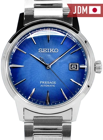 Men's Seiko Casual Wear Watches-Presage Cocktail Time Modern Style Blue Ref. SARY217