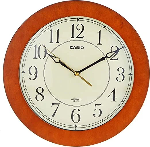 Mantel Clocks for Classic Style-CASIO WALL CLOCKS IQ-126 (K)