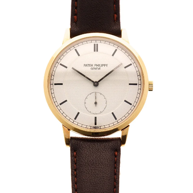 Men's Patek Philippe Watches for Special Occasions-Patek Philippe Yellow Gold Calatrava Ref. 3893