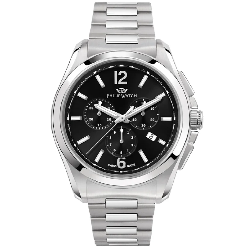 Men's Quartz Watches for Formal Events-PHILIP WATCH, AMALFI