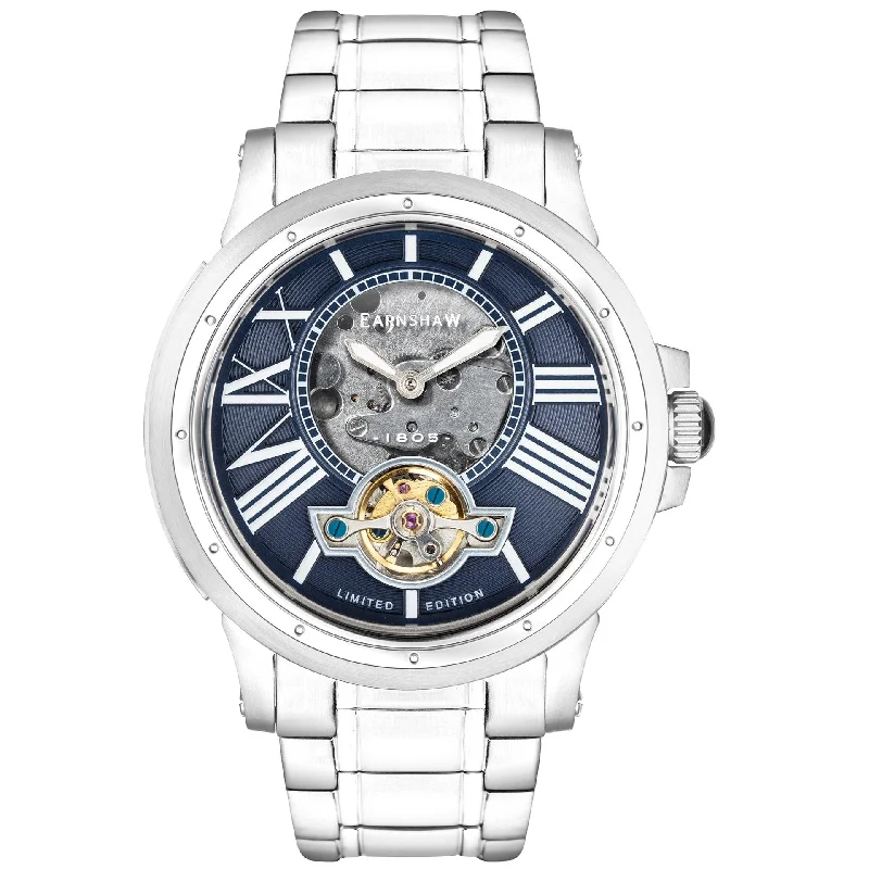 Men's Digital Dress Watches with Modern Looks-Thomas Earnshaw Bertha Watch ES-8244-22