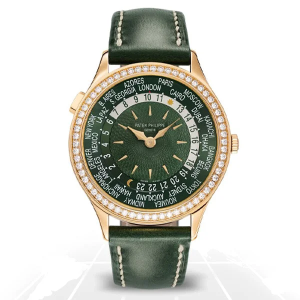 Men's Patek Philippe Watches for Workouts-Patek Philippe	Complications World Time	7130R-014