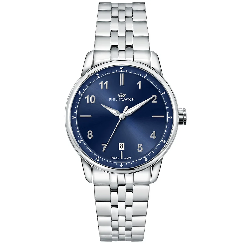 Men's Quartz Watches for Workouts-PHILIP WATCH, ANNIVERSARY