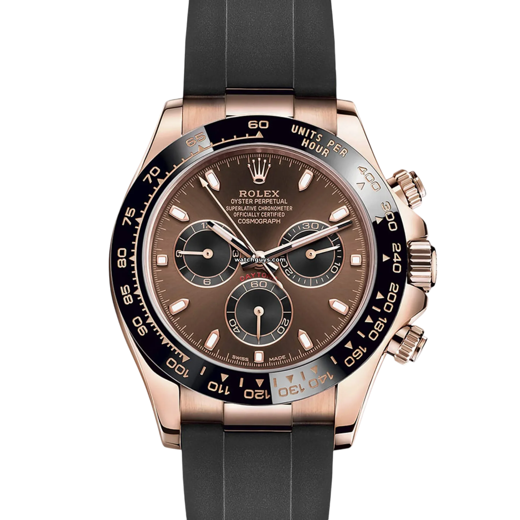 Women's Rolex Engagement Watches for Proposal-Rolex Daytona 116515LN Chocolate Oysterflex