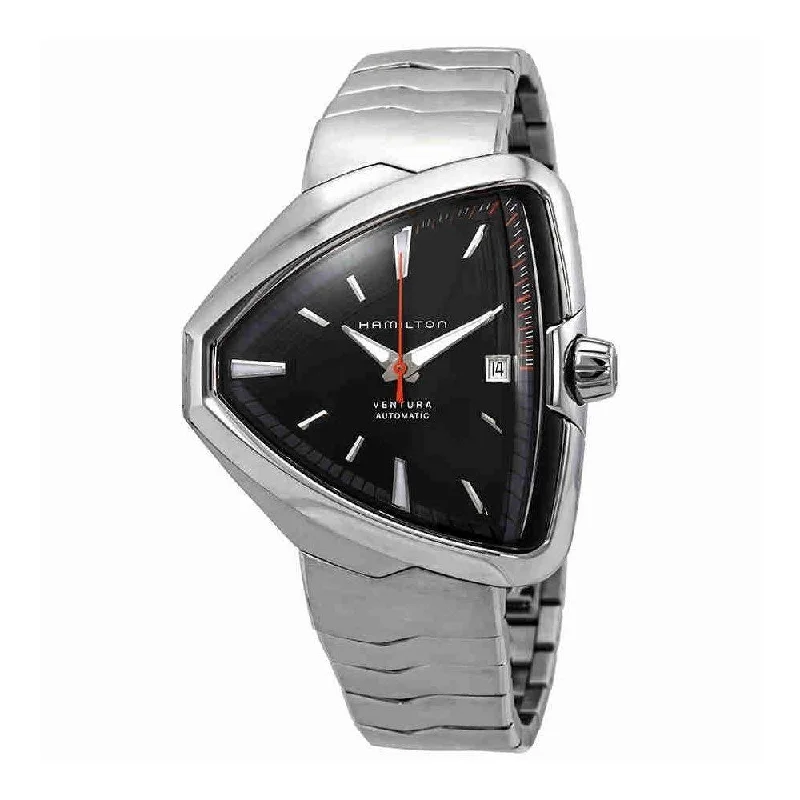 Men's Chronograph Watches with Special Edition-Hamilton Men's H24555131 Ventura Elvis80 Automatic Stainless Steel Watch