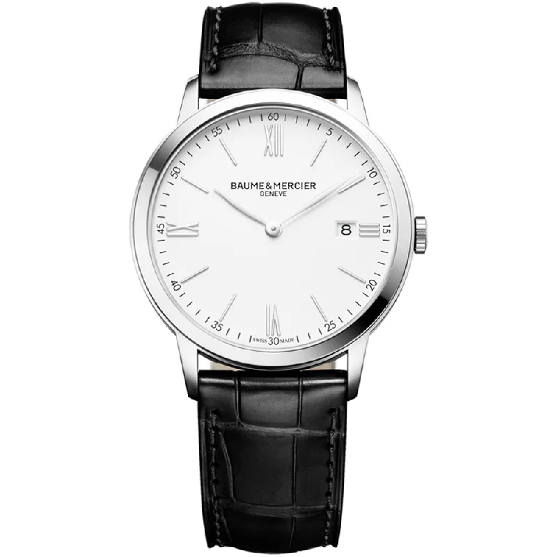 Men's Quartz Watches for Mountain Climbing-BAUME & MERCIER, MY CLASSIMA