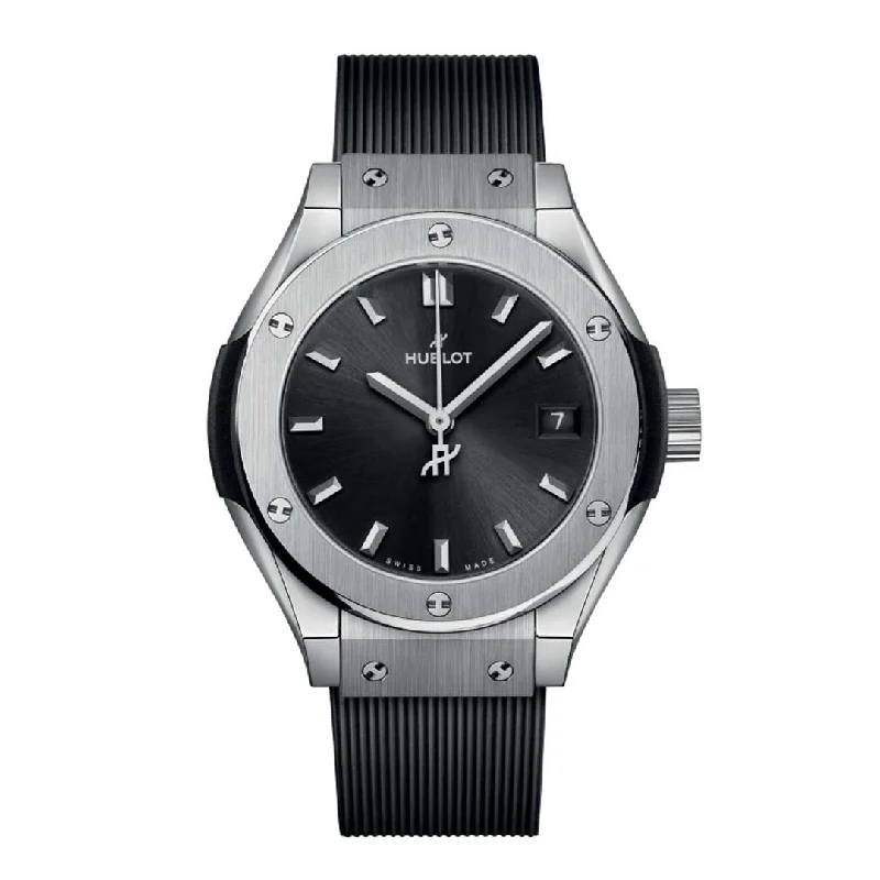 Men's Quartz Watches with Countdown Timer-HUBLOT, CLASSIC FUSION