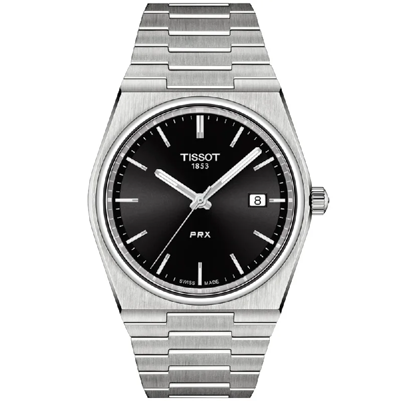 Men's Quartz Watches with Personalized Engraving-TISSOT, PRX