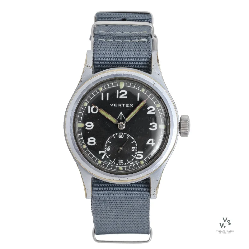 Men's Military Watches for Historical Sites-Vertex WWW Dirty Dozen Military Soldiers watch - c.1944
