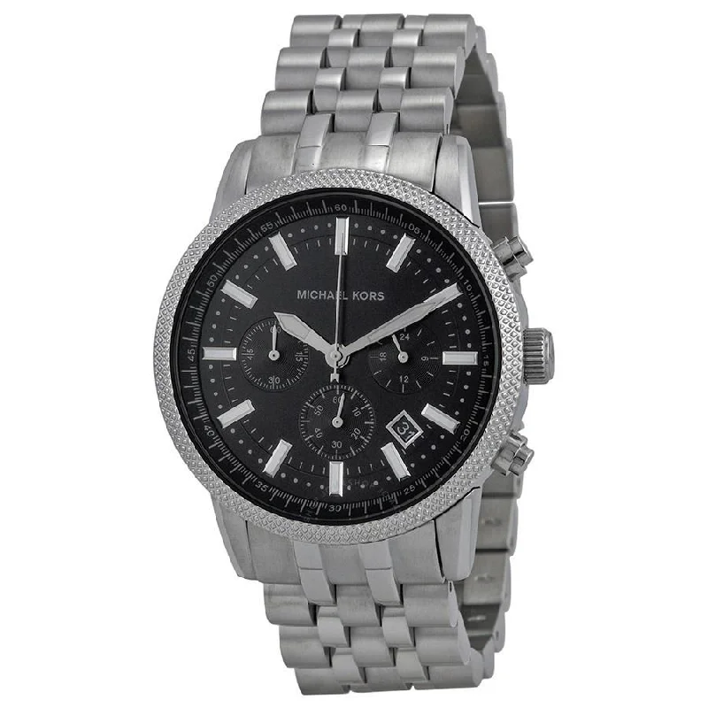 Men's Mechanical Chronograph Watches-Michael Kors Men's MK8316 Scout Chronograph Stainless Steel Watch