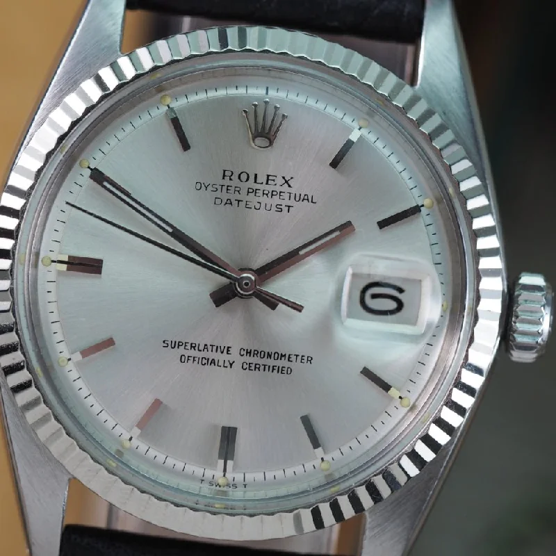 Women's Rolex Date Night Design Watches-Rolex Datejust 1603 (1968)