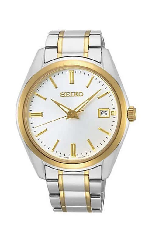 Men's Seiko Medium Size Style Watches-Seiko Essentials SUR468P1