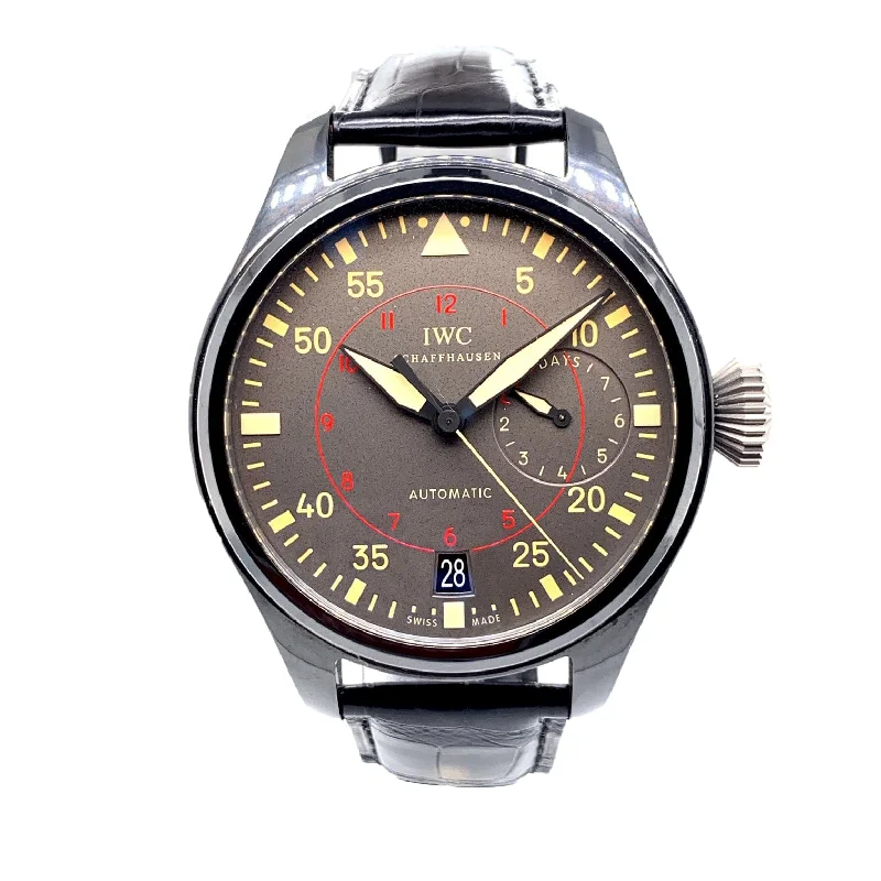 Women's Pilot Watches with Compass Calibration-Pilot's Watch Top Gun Miramar IW501902-Certified Pre-Owned