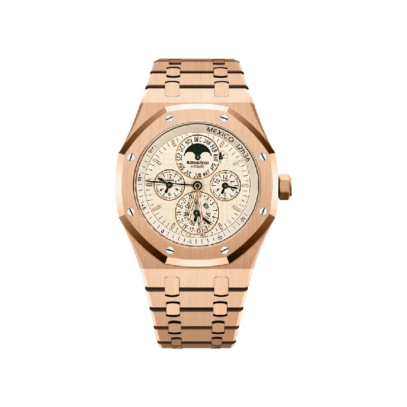 Men's Audemars Piguet Business Meeting Style Watches-Audemars Piguet Royal Oak 26603OR.OO.D092CR.01 'Equation of Time' (Mexico)