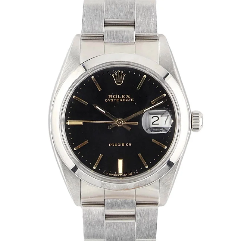 men's Rolex watches with blue dials -​Rolex Oysterdate Precision 6694, 1983