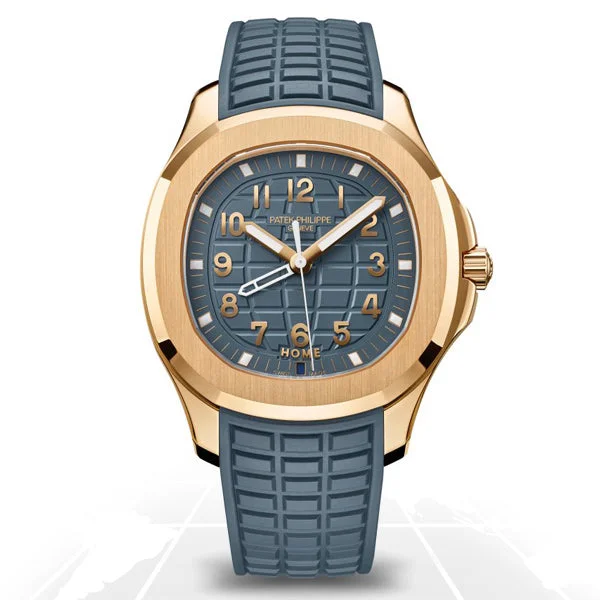 Men's Patek Philippe Watches with UV Sensor-Patek Philippe	Aquanaut Travel Time Quartz	5269R-001