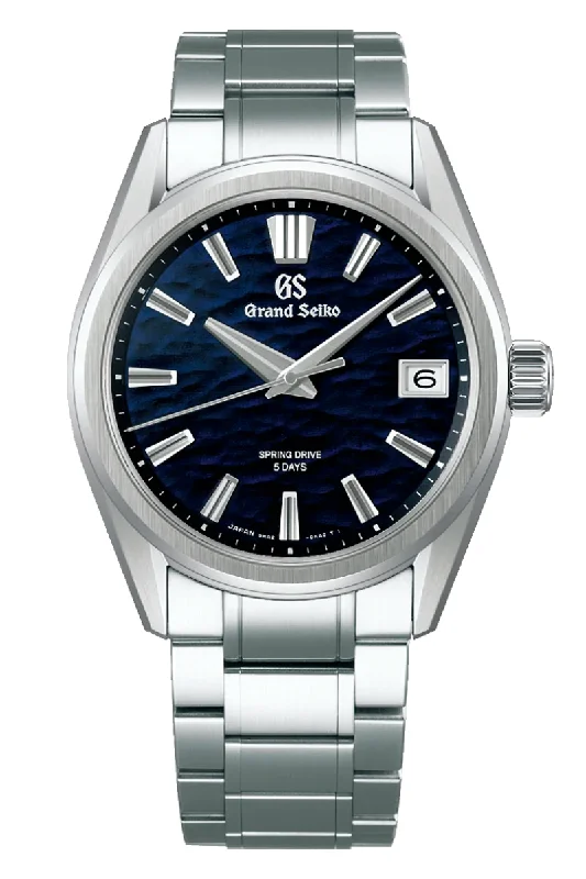 Men's Designer Style Dress Watches with Custom Details-Grand Seiko Evolution 9 Spring Drive 'Lake Suwa' SLGA021