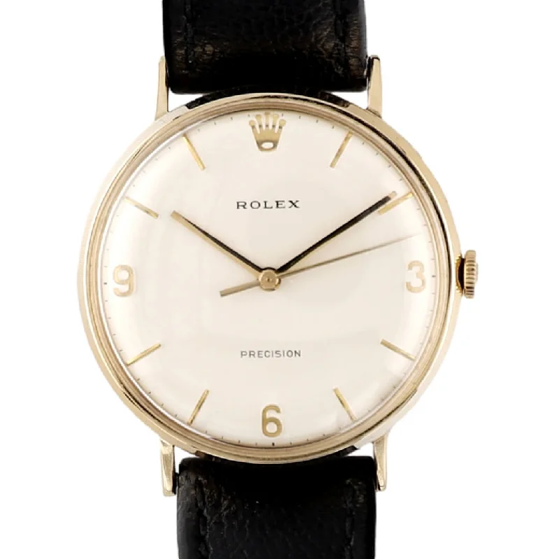 men's Rolex watches with world time function -​Rolex Precision 9k Presentation, 1968