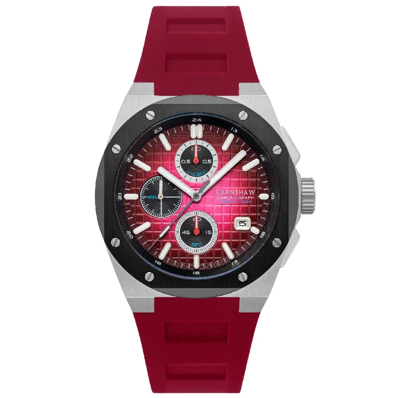Men's Vintage Style Dress Watches for Weddings-Thomas Earnshaw Bessemer Chronograph Watch ES-8254-02
