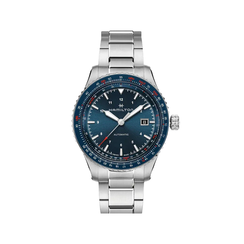 Women's Pilot Watches with Radio Frequency-Hamilton Khaki Aviation Converter Auto
