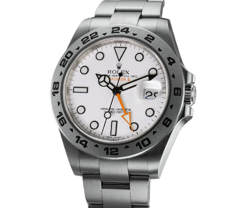 men's Rolex watches with regulator dial -​42mm Polar White Dial Box and Papers
