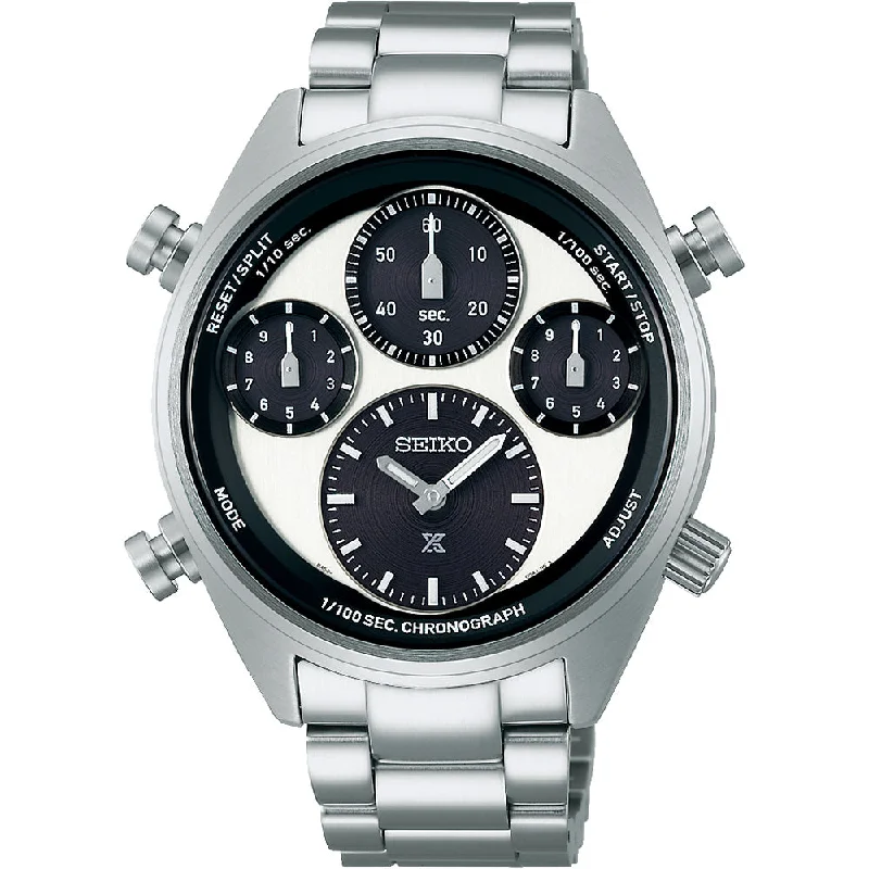 Men's Seiko Seasonal Watches-Seiko Prospex SFJ001P Speedtimer 'Panda' Watch