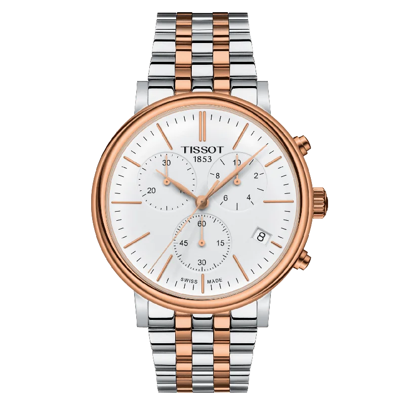 Men's Chronograph Watches with Aviation Theme-Tissot Carson Premium Chronograph Men'S Watch