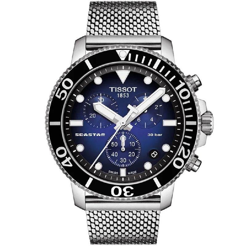 Men's Quartz Watches for Modern Design-TISSOT, SEASTAR 1000