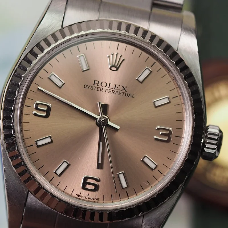 Women's Rolex Autumn Style Watches-Rolex Oyster Perpetual 77014 31mm (2005)