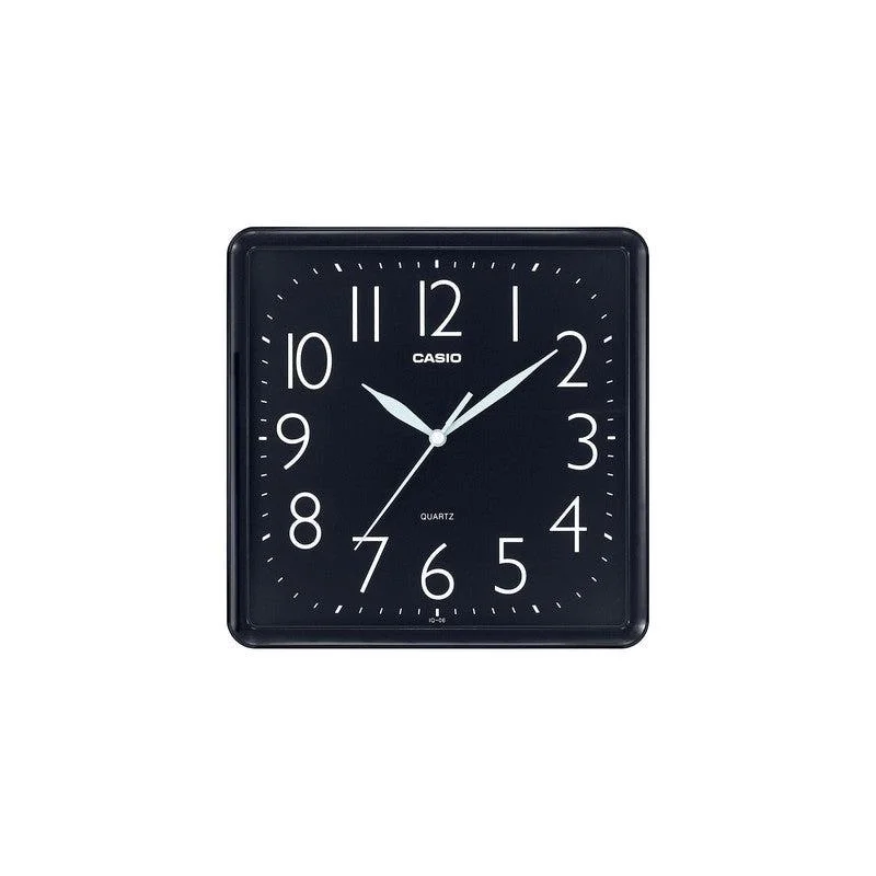 Cat Clocks for Whimsical Design-CASIO WALL CLOCK - IQ-06-1DF