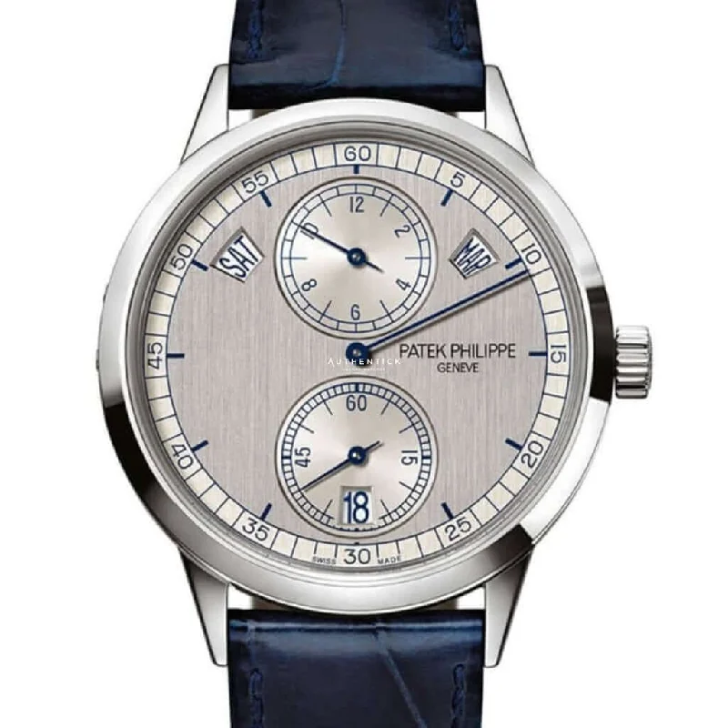 Men's Patek Philippe Watches for Emergency Signaling-PATEK PHILIPPE COMPLICATIONS ANNUAL CALENDAR REGULATOR 5235G-001