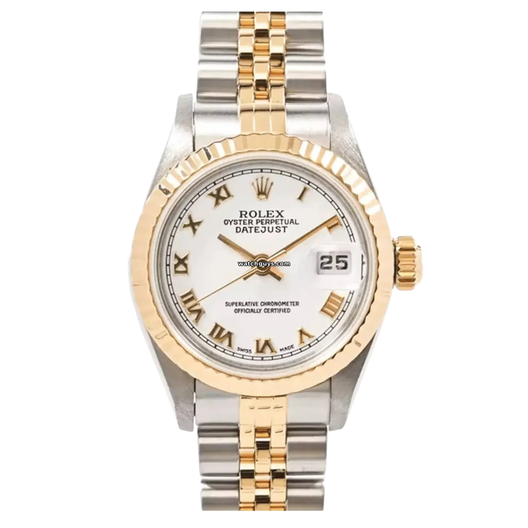 Women's Rolex German Made Watches-Rolex Datejust 79173 White Dial