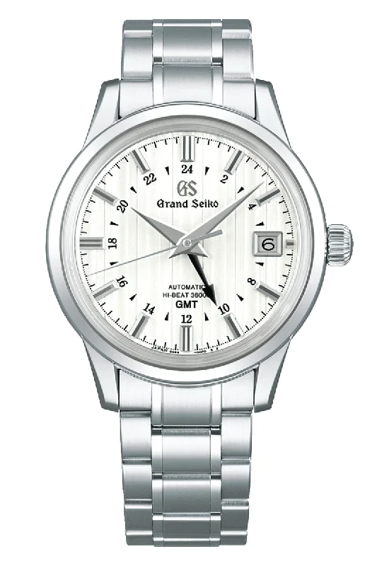 Men's Square Case Dress Watches for Modern Style-Grand Seiko Heritage "Yukigesho" Hi-Beat GMT SBGJ271